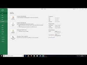 Excel Tutorial: Excel file extension xls, xlsx, xlsm, xlsb, xps, pdf [Tutorial]