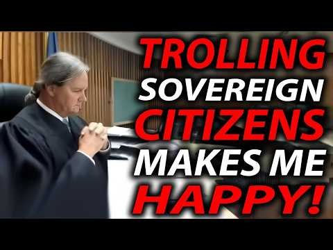 Judge Literally Laughs At Sovereign Citizen's Paperwork In Court... PRO SE FAIL!!!