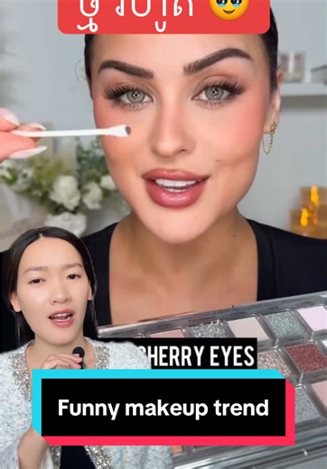 Funny Makeup Trend with Colorful Styles