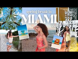 RAN AWAY TO MIAMI FOR SPRING BREAK… here’s what happened 🌴