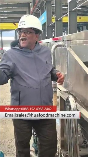 High Pressure Ginger Washing Machine Intergrated Bubble Washing