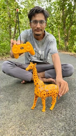 Big Remote Control large Giraffe 🦒 New unboxing🔥 #shorts #unboxing #toys