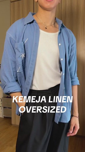 Kemeja Linen Oversize: Gaya Fashion Pria Terkini