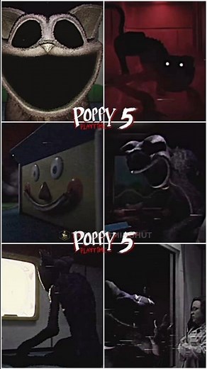 Poppy Playtime Chapter 5 New VHS CatNap Secrets #shorts #poppyplaytime #gaming #gamer