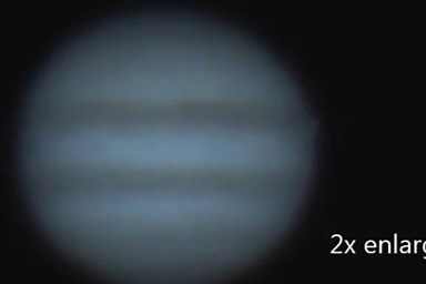 Cette violente explosion sur Jupiter a été vue depuis la Terre
