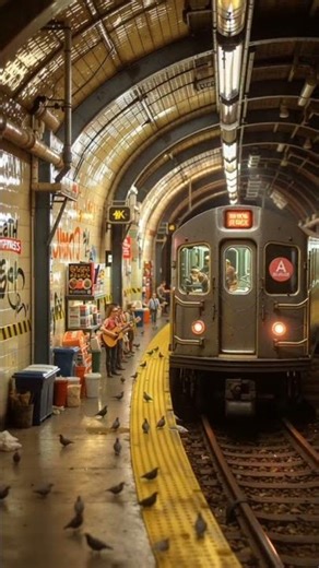A Miniature Subway Station That Looks Shockingly Real 🚇🤏✨