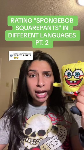SpongeBob SquarePants in Different Languages: Exploration and Comparison