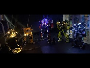 Megatron and Cybertron Backstory StopMotion- Transformers (2007) Most Movie Accurate StopMotion