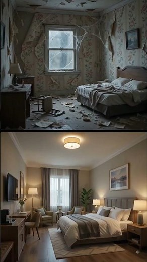 This Abandoned Motel Room Was Completely Transformed 😱 | Miniature Makeover ASMR