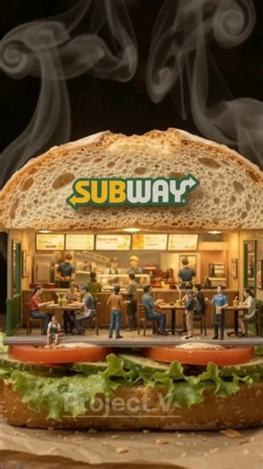 Subway AI Commercial 🥪 | Fresh Sandwich, Big Flavor! | Cinematic 3D Food Ad