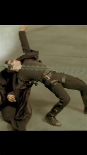 Neo Bullet Time #matrix #keanureeves