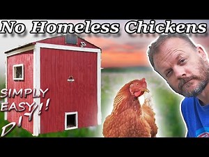 🐔 How To Build A Chicken Coop That Looks Pre-Fab Simple Easy