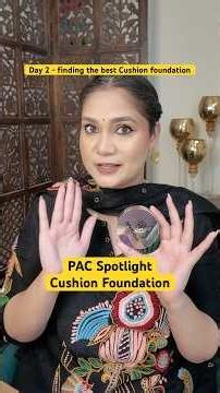 Is PAC Spotlight Cushion Foundation Worth your💸 ?? #shorts #cushionfoundation