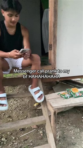 HAAHHAHAHAHAHA#prank #funny #fyp | prank messenger call