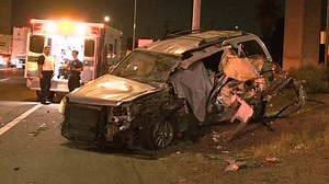 Fatality investigation on busy Riverside interchange