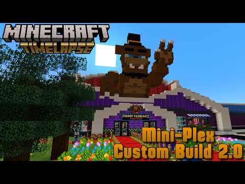FNAF: Custom 2.0 | The Mini-Plex | Minecraft Timelapse and Tour |