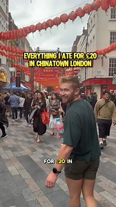 4.9K views · 3.8K reactions | Spending £20 in Chinatown London #chinatown #london #londonchinatown #food #londonfood | The Burger Reviews | Facebook