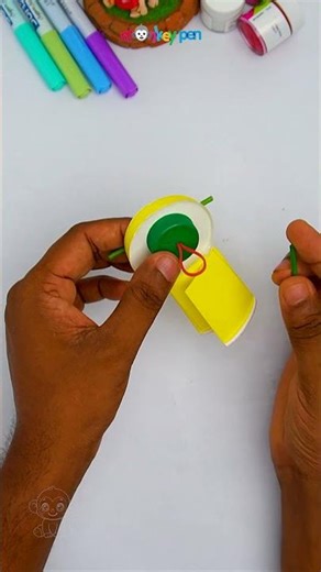 How to Make a Paper Cup Fan Step by Step