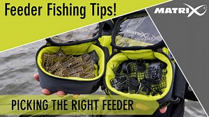 ** PICK THE RIGHT FEEDER! ** Feeder selection can be the difference between a good day, or a really bad day. 😁🤬 Having a selection of feeders allows you to chop and change until you find the right one for the day! 🤔💡 | Fish Matrix