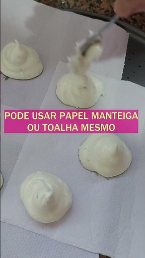 COMO FAZER SUSPIRO CASEIRO | SEQUINHO E DELICIOSO | SUPER FÁCIL E RÁPIDO (Sabor Limão) #shorts
