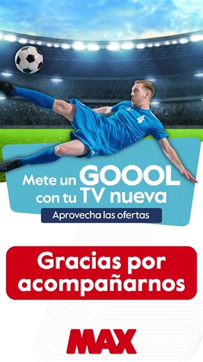 ¿Listo para llevar tu entretenimiento al siguiente nivel? 🎬 Conoce televisiones con la mejor calidad de imagen, sonido potente y estilos que se ajustan a tu necesidad. ¡Conéctate y vive la experiencia MAX! | Tiendas MAX