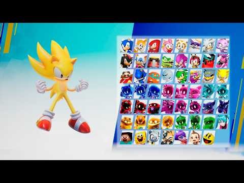 Sonic Racing Crossworlds 2025 | Full Character Roster