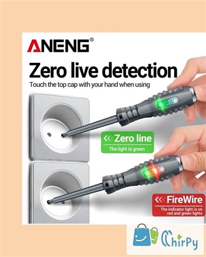 ANENG B05 Word/cross Screwdrivers Neon Bulb Indicator Meter Electric Pen Insulated Electrician Hi...