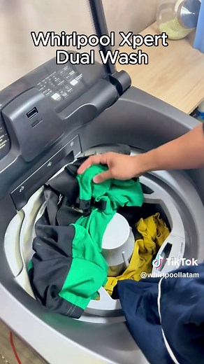 Descubre la lavadora Whirlpool Xpert Dual Wash
