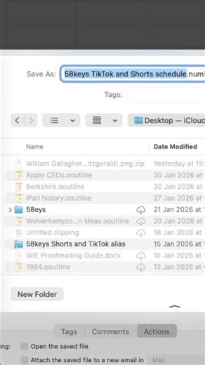 Choose a Save folder