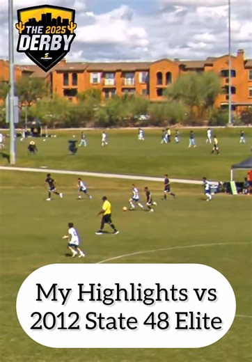 My highlights vs 2012 State 48 Elite at The Derby. We won 3-1. Playing up in the top flight 2012. #nextlevelsoccer #soccerlife #jugabonito #midfielder #tikitaka