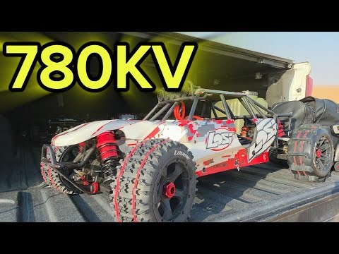 I converted my LOSI DBXL to Electric 780KV 🔥#RC #LosiDBXL #RCBashing #ElectricRC #RCcar #RCpower