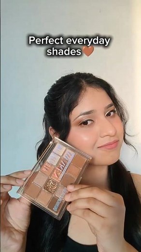 Best affordable nude eyeshadow palette with 15 shades #swissbeauty #eyeshadowpalette #eyemakeup