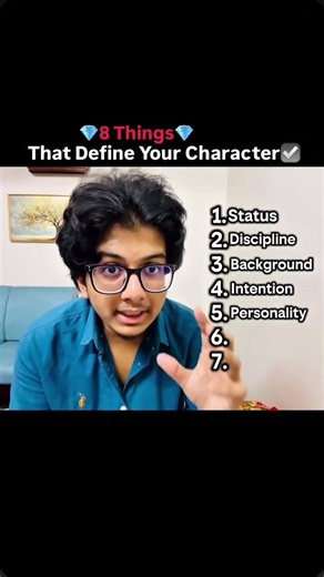 8 ThingsThat Define Your Character, 💀📉 #subscribe