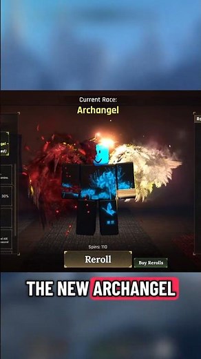 NEW ARCHANGEL CLASS IS BROKEN in The Forge Roblox ⛏️💀 #forge #roblox #RobloxForge #shorts