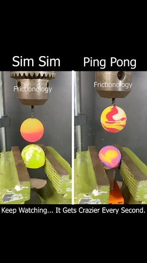I do friction test with Rubber balls. #friction #experiments #experiment | Frictionology