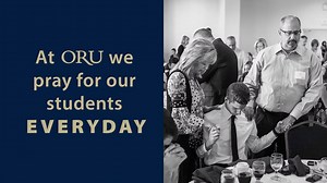 Prayer at ORU ... it’s not kinda-sorta prayer, not every-now-and-then prayer, not from-time-to-time prayer. At ORU, prayer is foundational ... it fills our classes, lifts our students, and ignites our worship! —This link https://bit.ly/4af2QYW leads to a prayer-filled university | Oral Roberts University