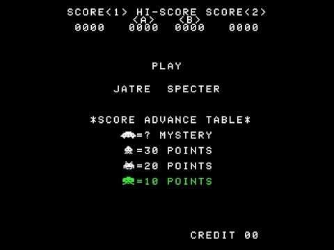 Jatre Specter/ジャトレ スペクター (Arcade, 1979, Jatre)