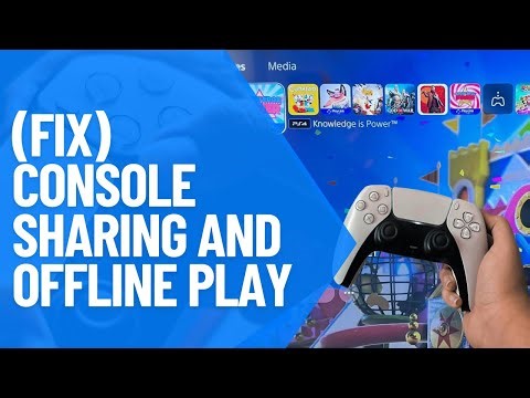 How to Fix Console Sharing and Offline Play PS5 Not Showing | Not Working (2025)