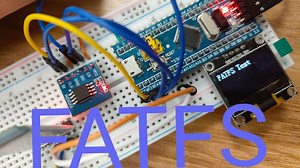 在W25Q里创建文件和文件夹，有移植了FATFS的F103和F411