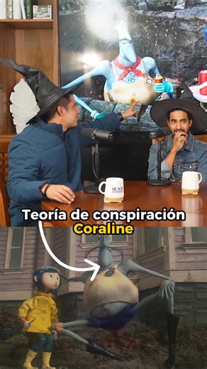 177K views · 640 reactions | Alerta de conspi  Teoría de conspiración de Coraline #Podcast #Teorías #Películas #Coraline | Ficcionando | Facebook