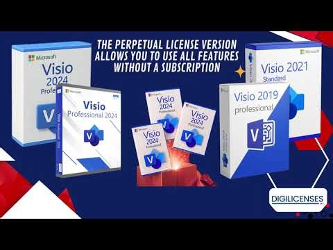 At DIGILICENSES, we bring you the ultimate professional diagramming experience: Visio Professional