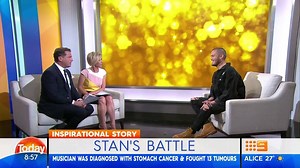 75K views · 838 reactions | At just 26-years-old, Stan Walker was diagnosed with stomach cancer. Facing a potentially terrifying outcome Stan made the decision to document each step of his treatment. If you missed the documentary, head to 9Now to catch up: https://www.9now.com.au/stan-walker-fight-of-his-life #9Today | TODAY | Facebook