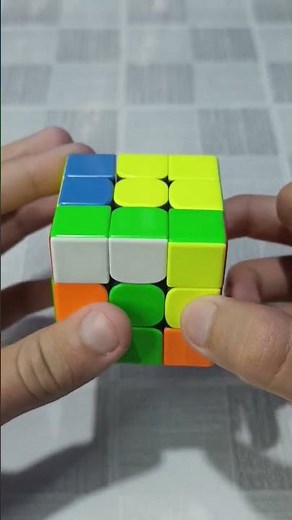 How to do J-Perm on a 3x3 #rubikscube #cubing #rubik #cube #puzzle #cube #toy #3x3 #2x2 #short