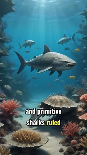 Sharks Existed Before Trees | Mind-Blowing Earth History Fact #sharkfacts #earthhistory
