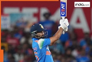 Shreyas Iyer creates history in first ODI vs England, becomes first player in world to score...
