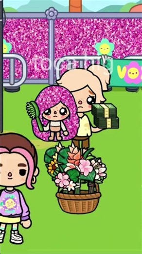 My Dad Abandoned Me Cuz I Have A Flower Hair🥹💔 #tocaboca #tocalifeworld #fyp #gaming #toca #tocalif