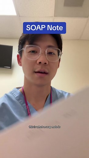 What is a SOAP note? #doctortok #medschoollife #medschoolproblems #tiktokuniversity #fypシ