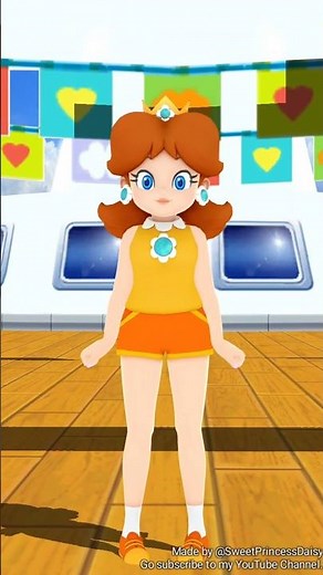 [MMD] Princess Daisy's Bumblebee Dance #daisy #princessdaisy #mmd #shorts