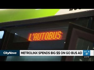 Metrolinx spends big money on GO bus ad