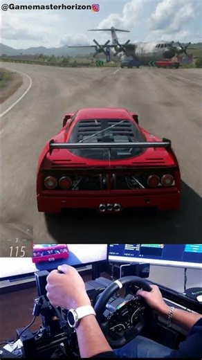 Ferrari F-40 Twin Turbo Comp 🔥 - Forza Horizon 5 #shorts #trending #youtubeshorts #viralvideo